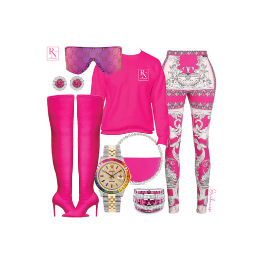 Pretty in Pink Rich Nurse Sweatshirt