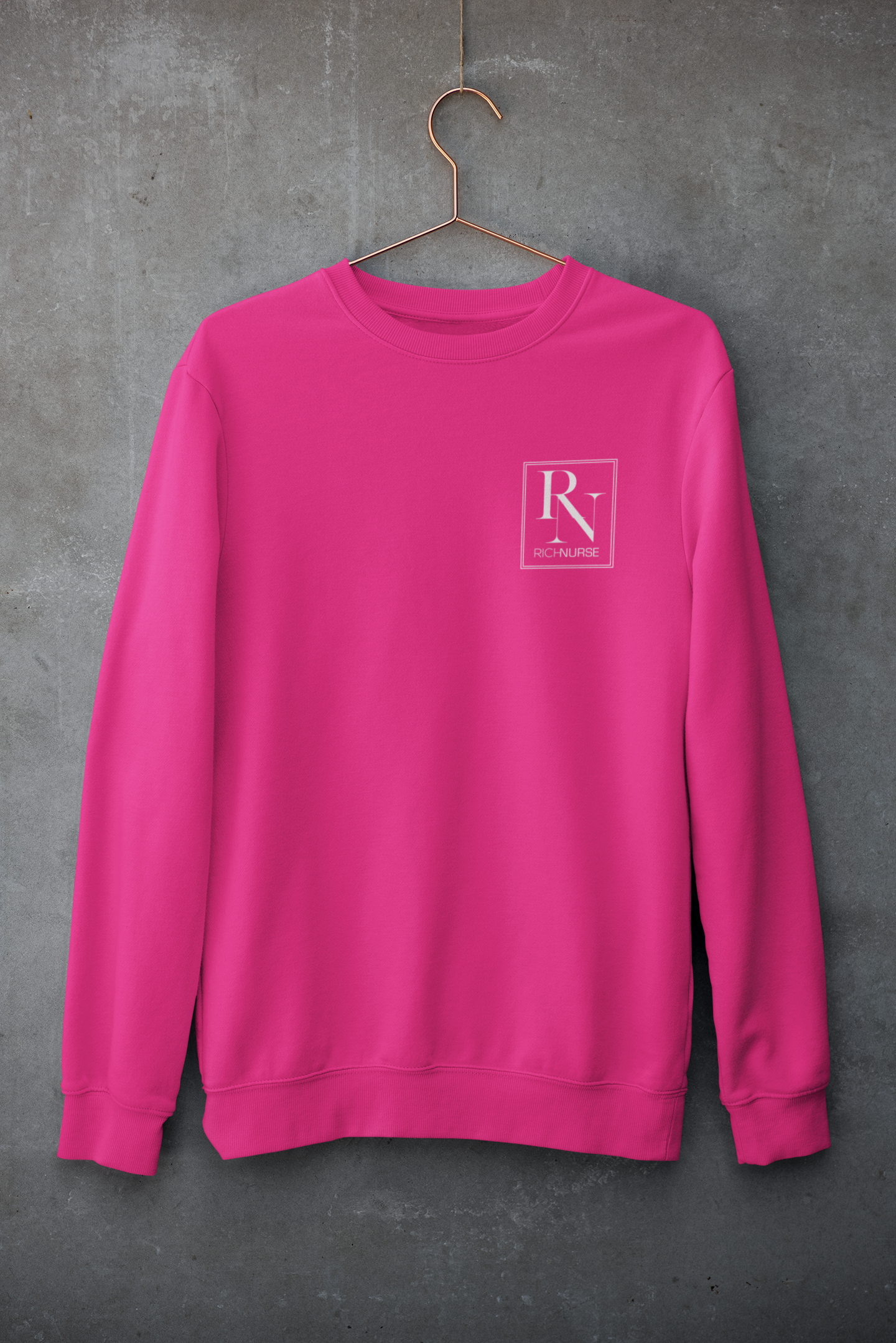 Pretty in Pink Rich Nurse Sweatshirt