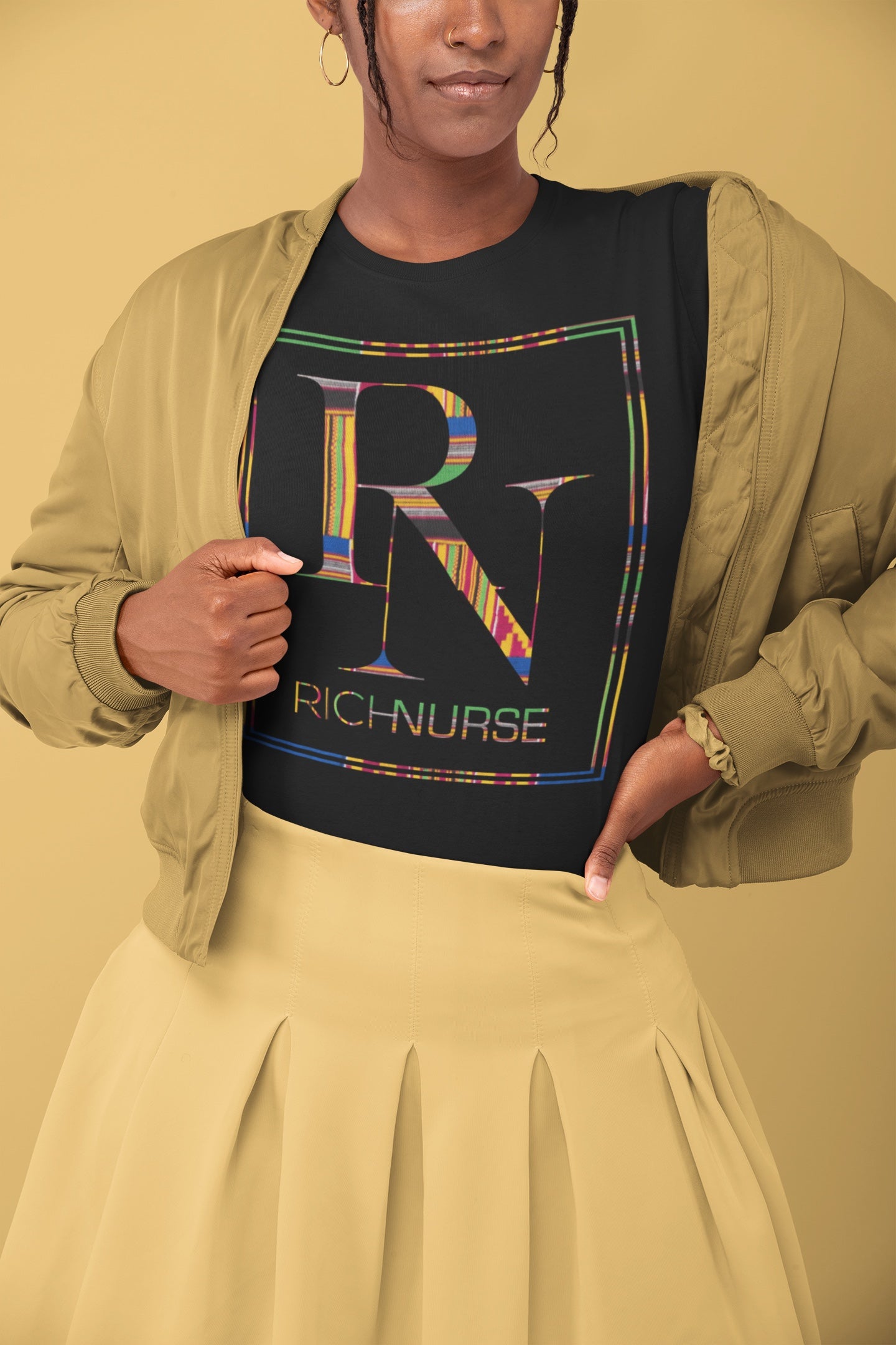 Melanin Rich Nurse Tshirt
